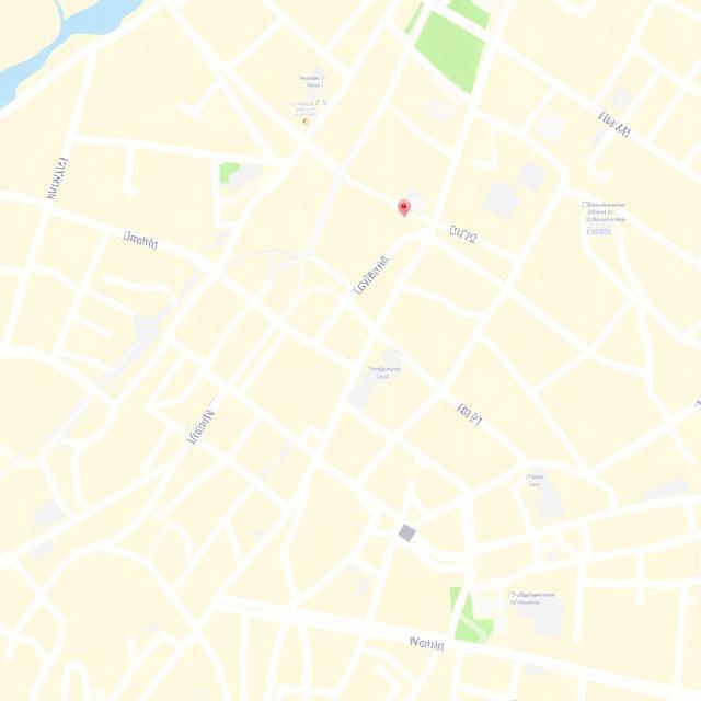 Plan du centre de Lyon
