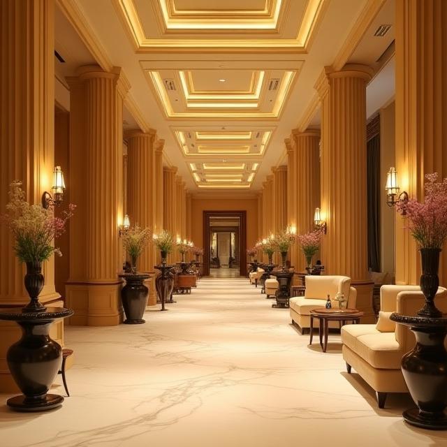 Hall d’hôtel Renaissance à Lyon
